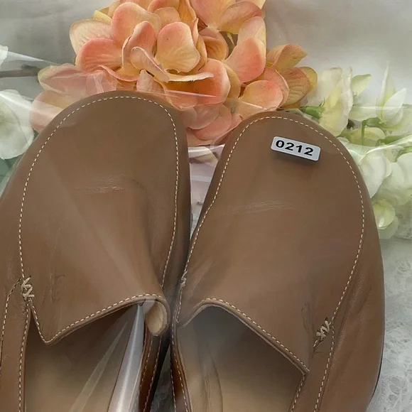 Taryn Rose Women’s Tan Italian Leather Loafers Sz8 Shoes #0212 - Picture 11 of 11